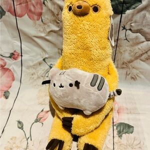 Pusheen and Sloth Plush Set New with Tags